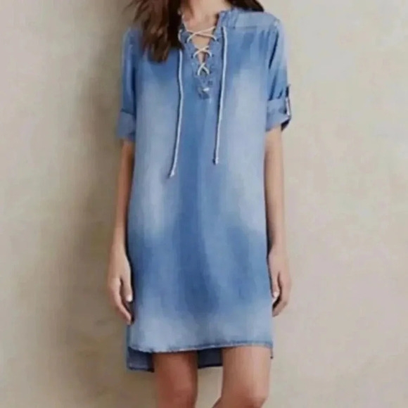 Cloth & Stone Denim Dress / PS - Picture 1 of 6